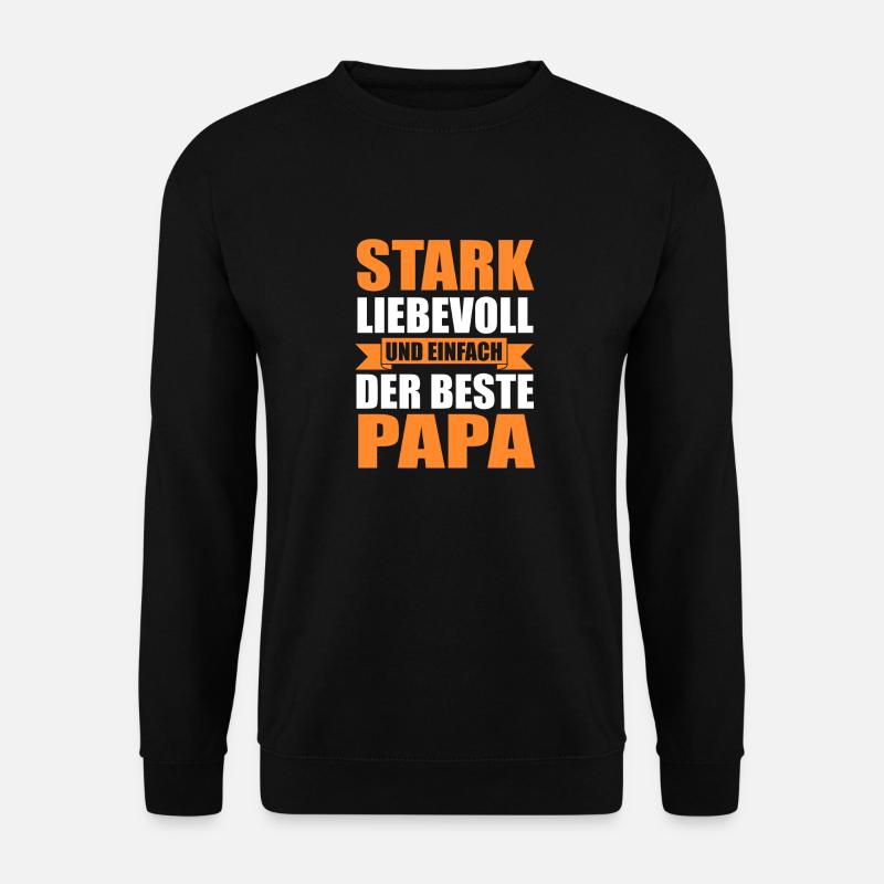 Father Dad - Unisex Sweatshirt - black
