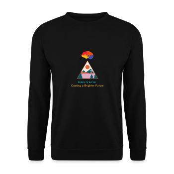 Pêcheurs pour l’autisme : un avenir meilleur - Sweat-shirt Unisexe - noir - Devant - Alina (178cm) & Michal (187cm)