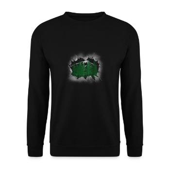 Forêt Épicéa Conifères Forêt Nature Arbres Arbre - Sweat-shirt Unisexe - noir - Devant - Alina (178cm) & Michal (187cm)