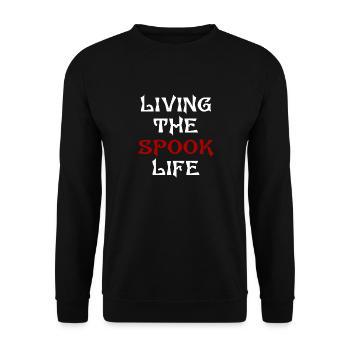 Vivre la vie fantôme Spook Life Appât - Sweat-shirt Unisexe - noir - Devant - Alina (178cm) & Michal (187cm)