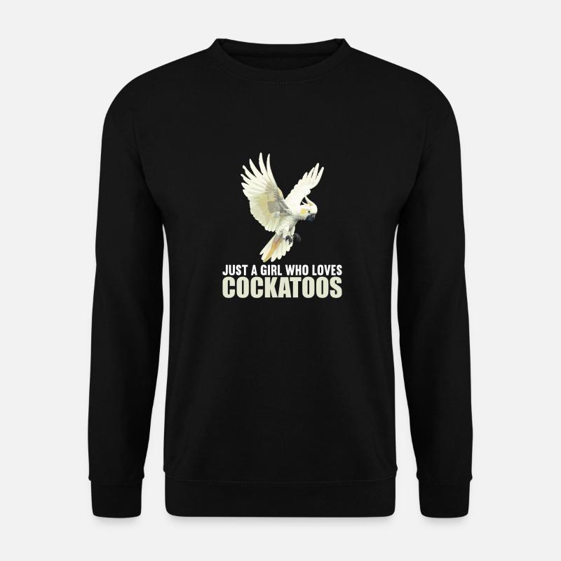 Cacatoès Cacatoès Cacatoès - Sweat-shirt Unisexe - noir