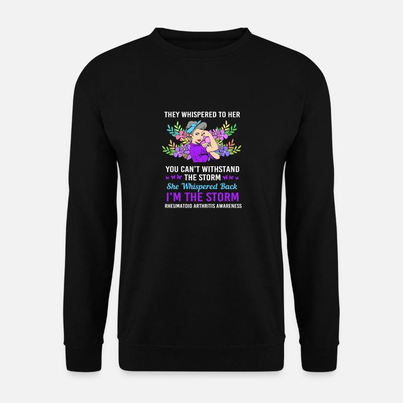 Rheumatism Arthritis - Unisex Sweatshirt - black