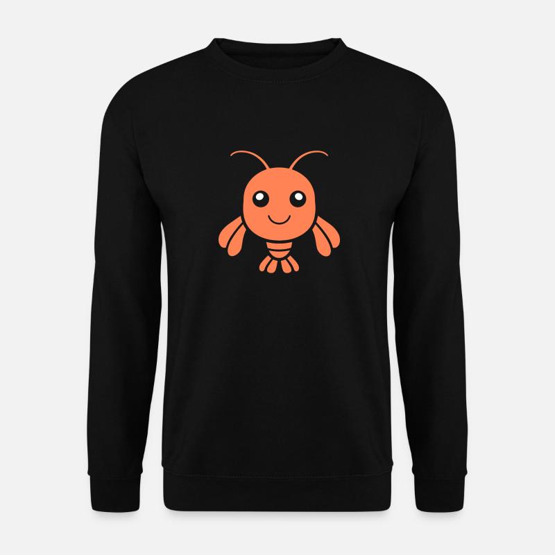 Shrimp - Unisex Sweatshirt - black