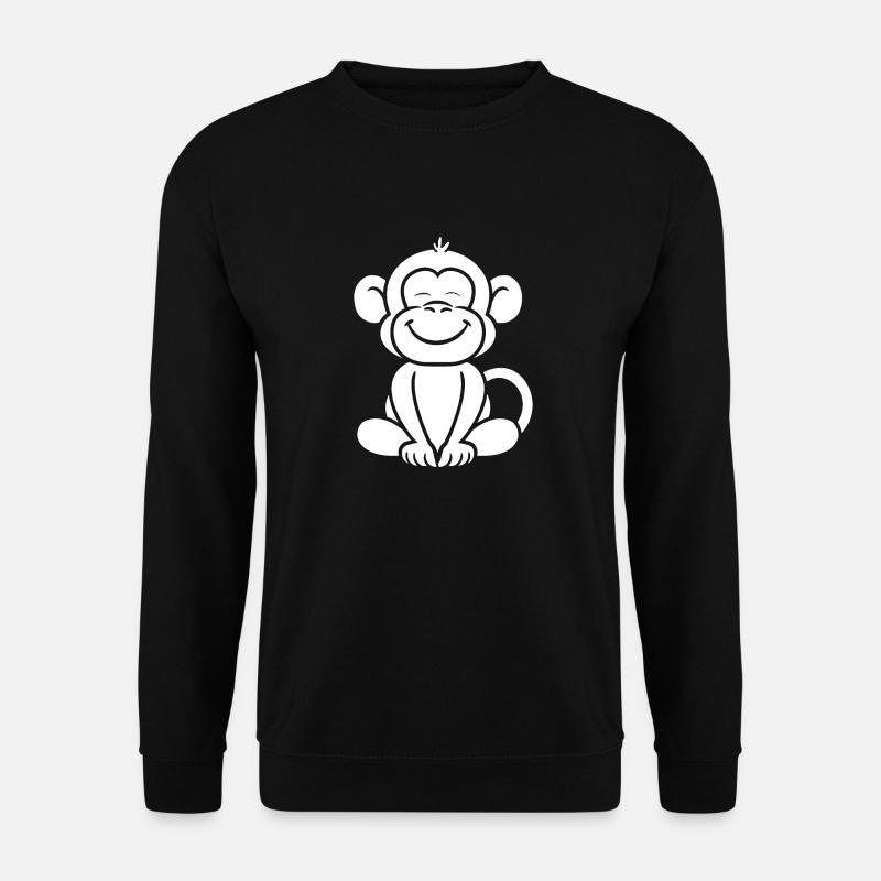Baboon monkey - Unisex Sweatshirt - black