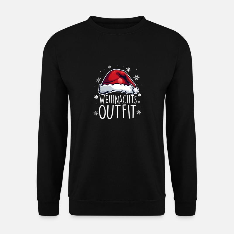 Atuendo de Navidad Navidad - Sudadera unisex - negro