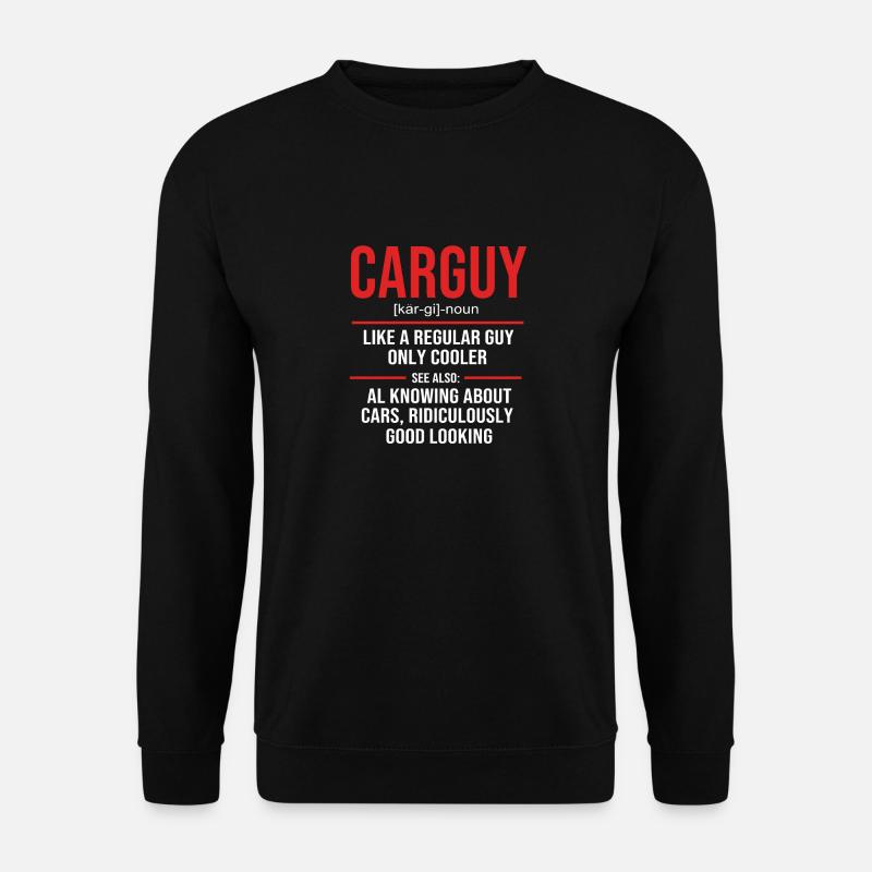 Autofahrer - Unisex Pullover - Schwarz