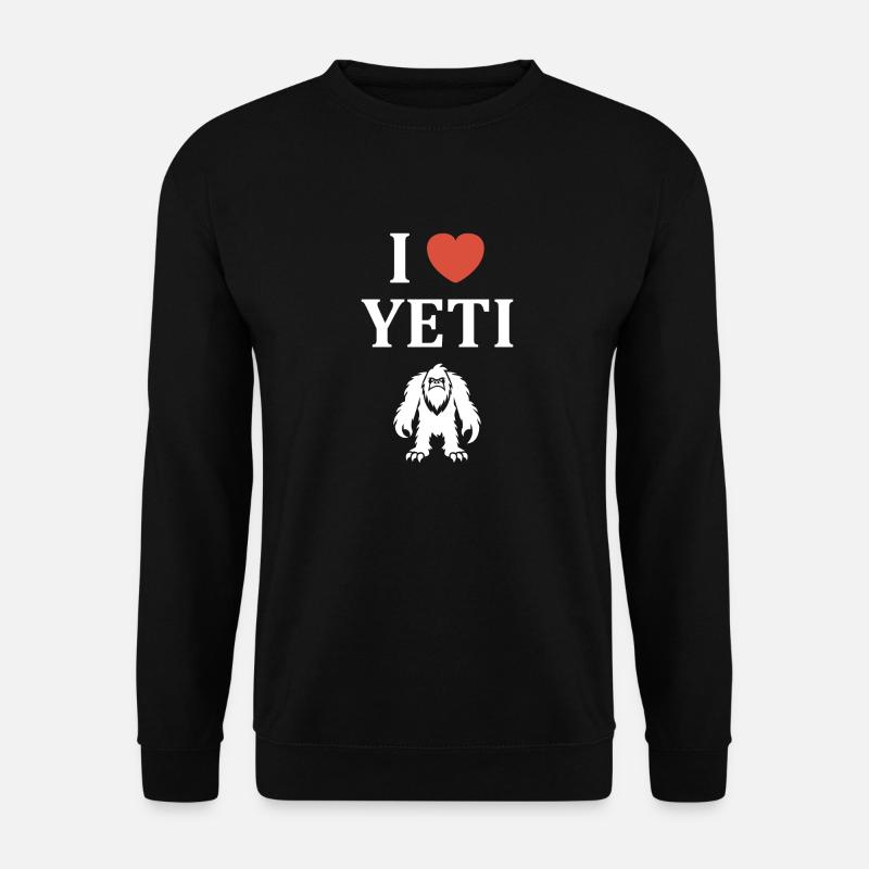 Yeti - Unisex Pullover - Schwarz