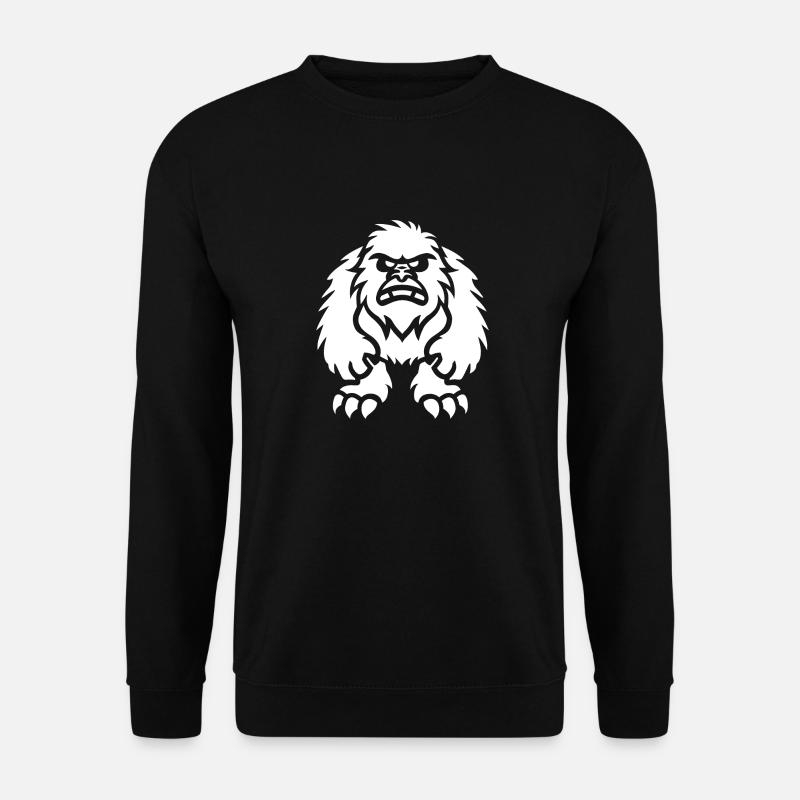 Yeti - Unisex Pullover - Schwarz