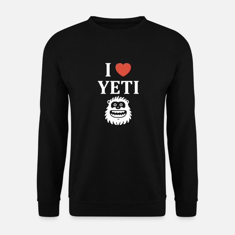 Yeti - Unisex Pullover - Schwarz