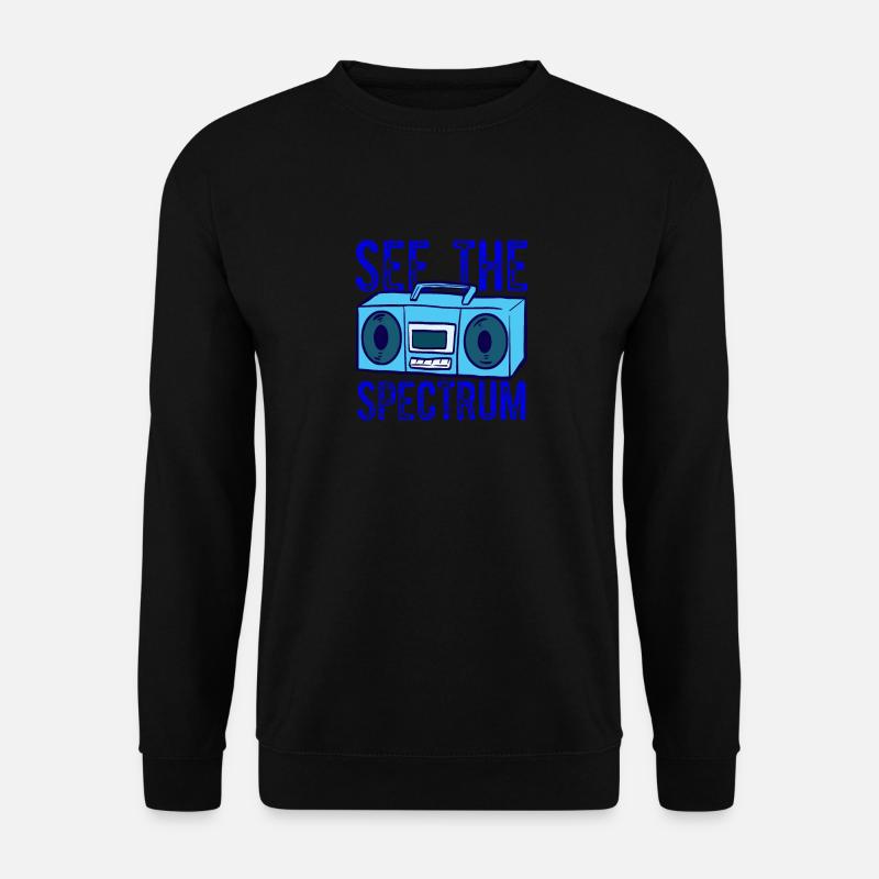 Amateurfunk Siehe Das Spektrum Amateurfunk - Unisex Pullover - Schwarz