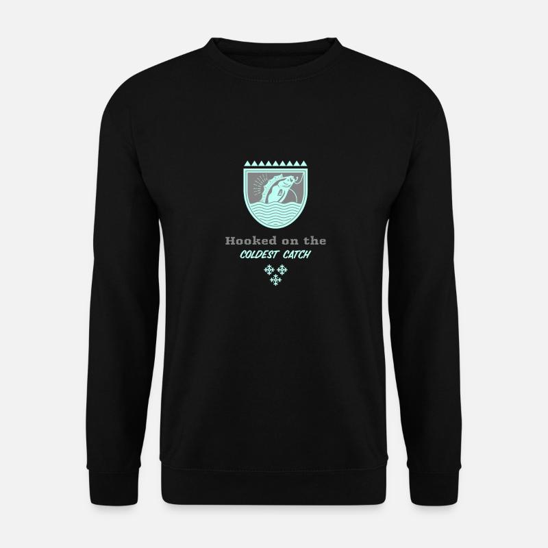 Am kältesten Fang - Unisex Pullover - Schwarz