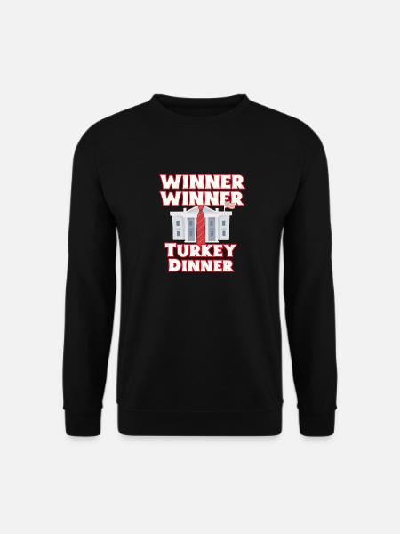 Winner thanksgiving dinner - Unisex Sweatshirt - black