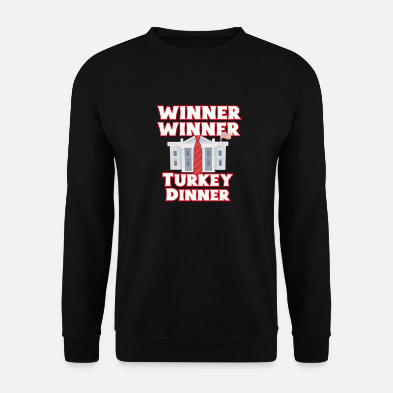  Winner thanksgiving dinner - Unisex Sweatshirt - black