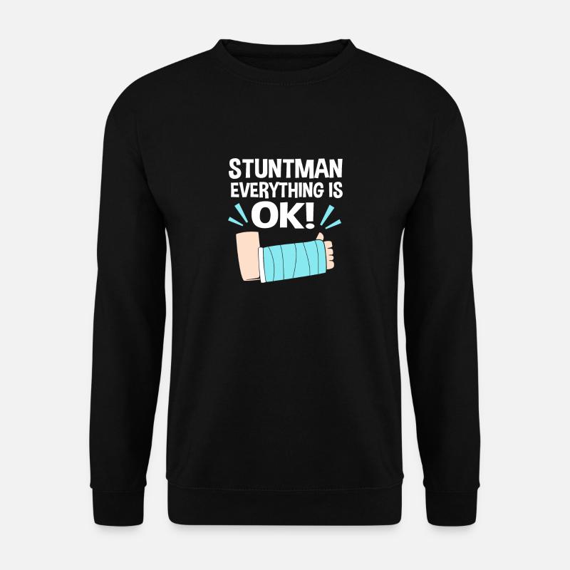 Broken Arm Bone Fracture - Unisex Sweatshirt - black