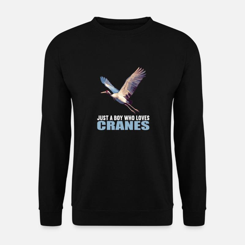 Cranes Crane - Unisex Sweatshirt - black