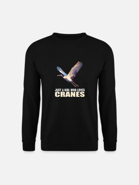 Cranes Crane - Unisex Sweatshirt - black