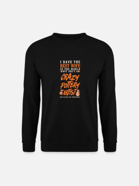 ceramika ceramika żona - Bluza unisex - czarny
