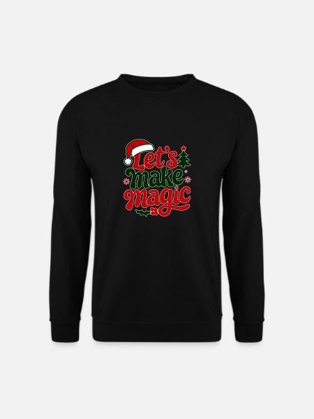 Christmas magic - Unisex Sweatshirt - black