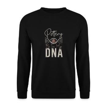Pottery Ceramics Artist Pottery - Unisex Pullover - Schwarz - Vorne - Alina (178cm) & Michal (187cm)