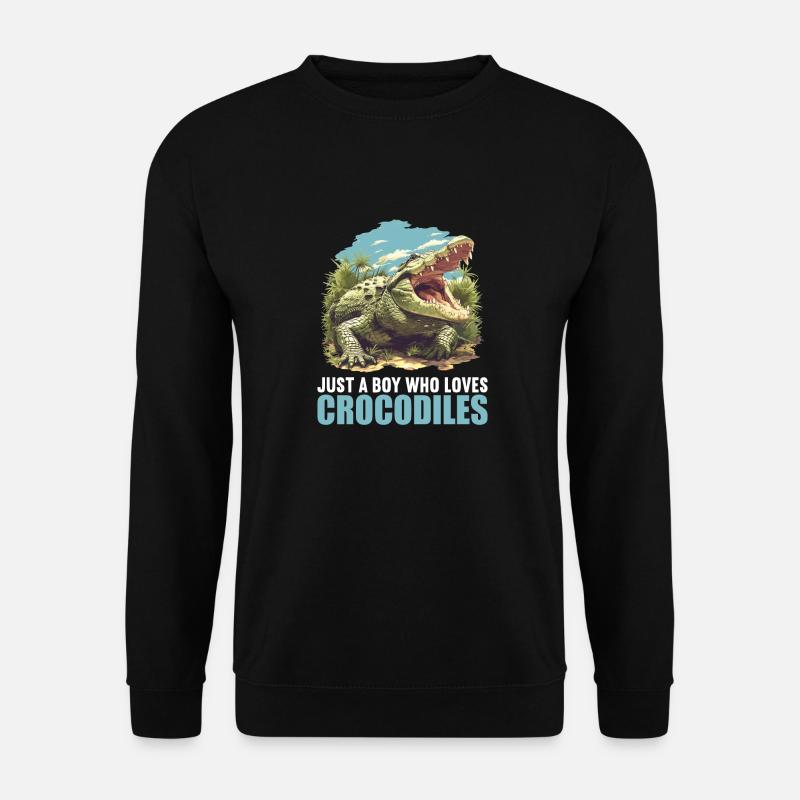 Crocodiles Crocodile - Unisex Sweatshirt - black