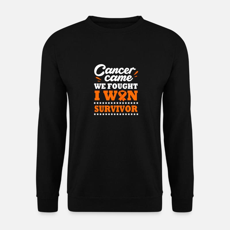 Sensibilisation à la leucémie - Sweat-shirt Unisexe - noir