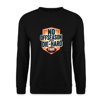 Fußball - Unisex Pullover - Schwarz - Vorne - Alina (178cm) & Michal (187cm)
