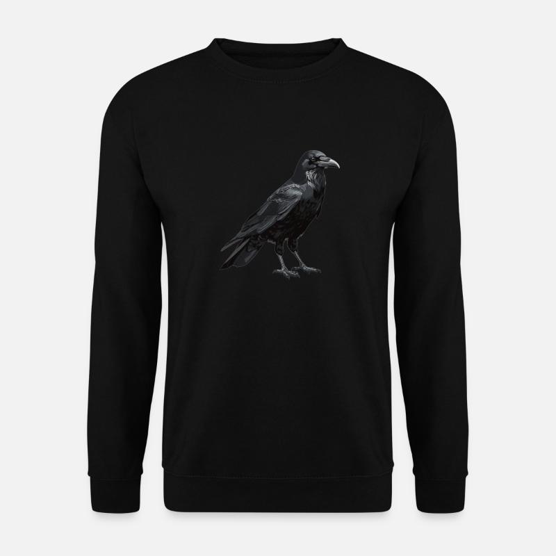 Crows Crow - Unisex Sweatshirt - black