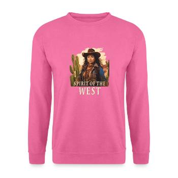 SPIRIT OF THE WEST - Unisex Pullover - Pink - Vorne