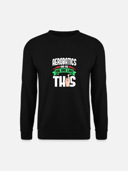 Kunstflug Ich bin wie - Unisex Pullover - Schwarz