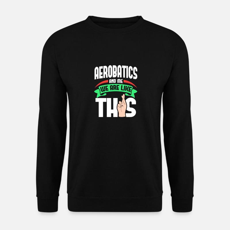 La voltige me sont comme - Sweat-shirt Unisexe - noir