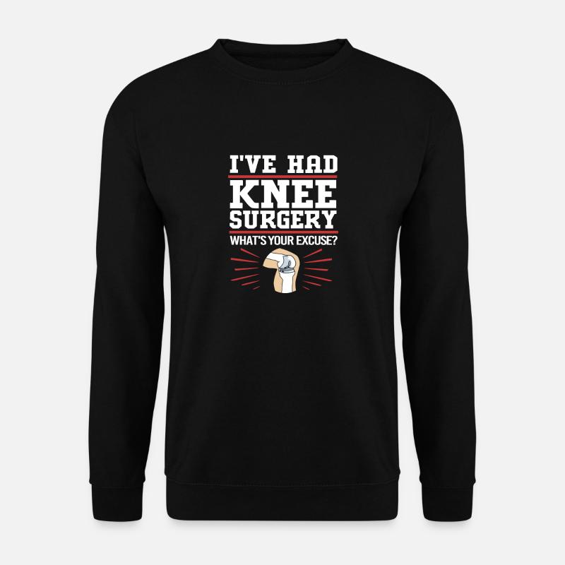 Knee Surgery - Unisex Sweatshirt - black