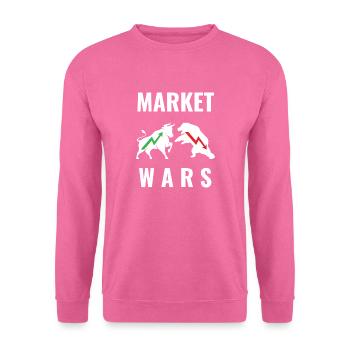 MARKET WARS - Unisex Pullover - Pink - Vorne