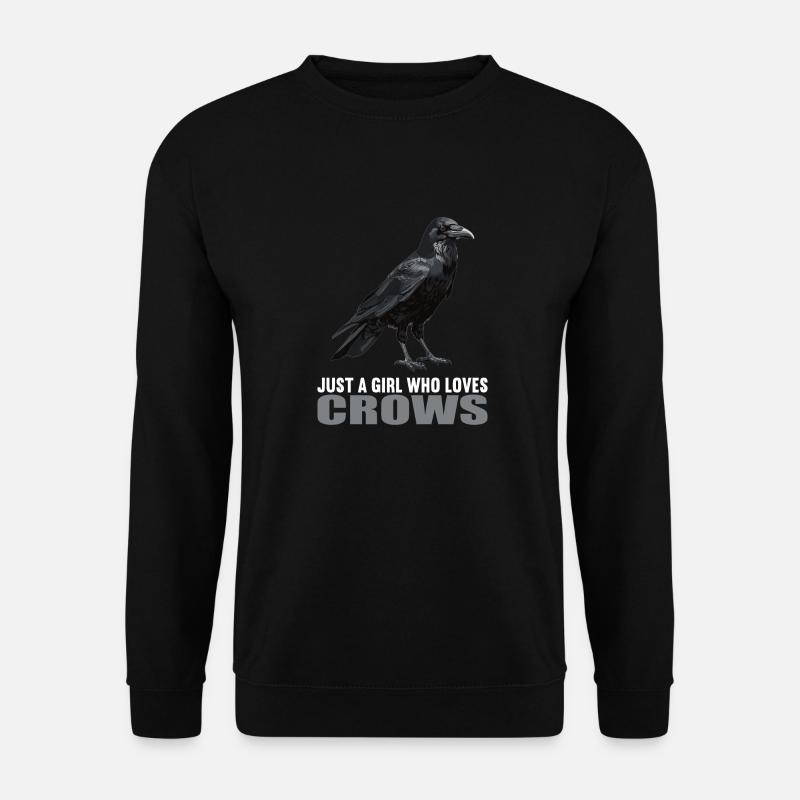 Crows Crow - Unisex Sweatshirt - black