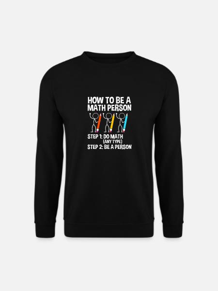 Mathematics - Unisex Sweatshirt - black