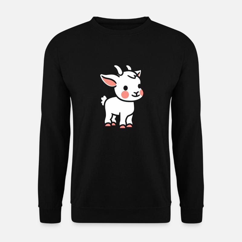 Ziegenbock - Unisex Pullover - Schwarz