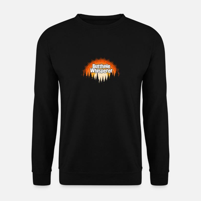 Butthole Whisperer - Unisex Sweatshirt - black