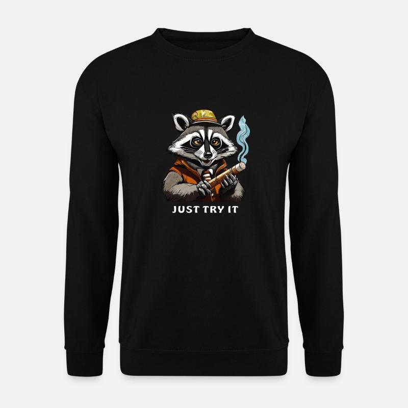 JOINT DE RATON LAVEUR, ESSAYEZ-LE - Sweat-shirt Unisexe - noir