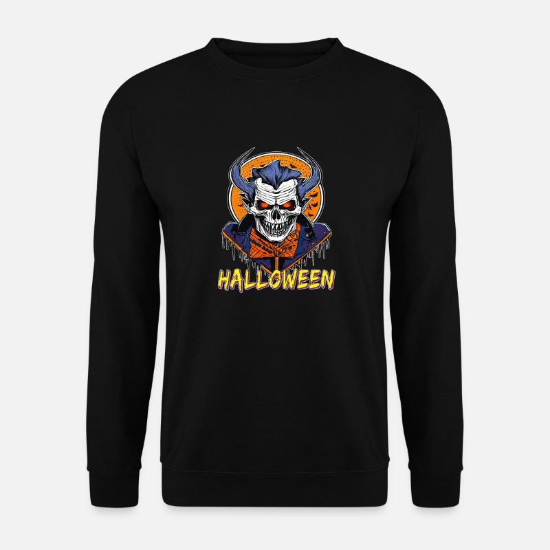 SQUELETTE D’HALLOWEEN - Sweat-shirt Unisexe - noir