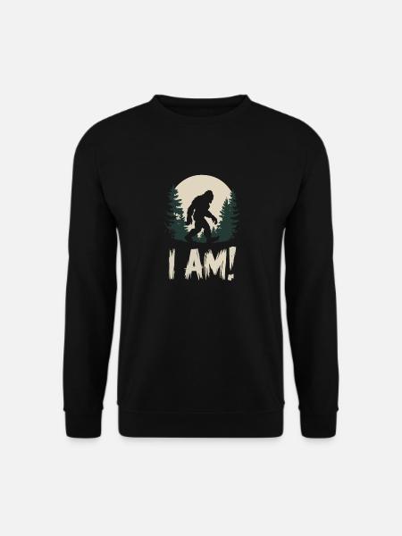 I AM BIG FOOT - Unisex Sweatshirt - black
