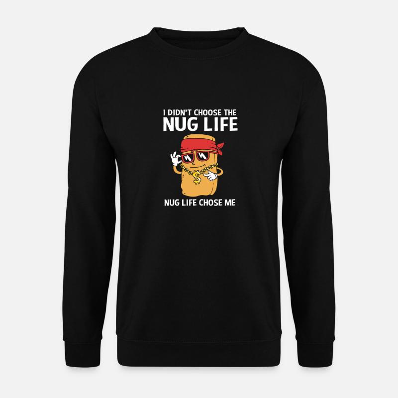 Chicken Nuggets - Unisex Sweatshirt - black