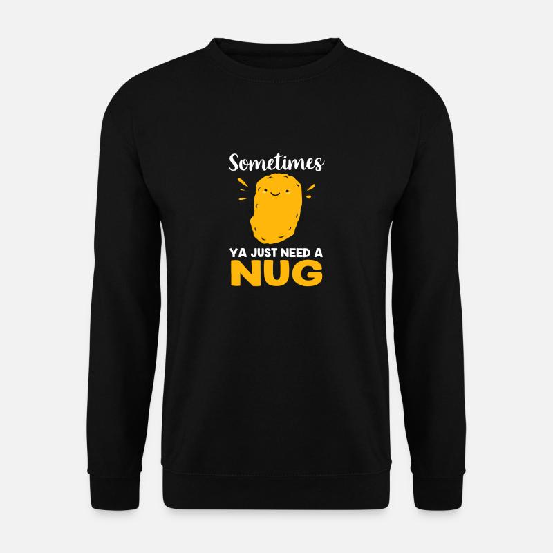 Chicken Nuggets - Unisex Pullover - Schwarz