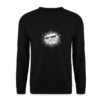 Intolérance au lactose Intolérance au lactose - Sweat-shirt Unisexe - noir - Devant - Alina (178cm) & Michal (187cm)