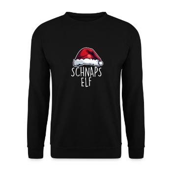 Eleven - Unisex Sweatshirt - black - Front - Alina (178cm) & Michal (187cm)