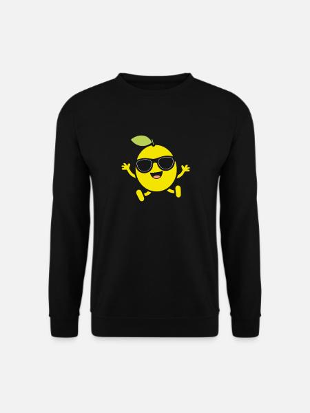 Lemon - Unisex Sweatshirt - black