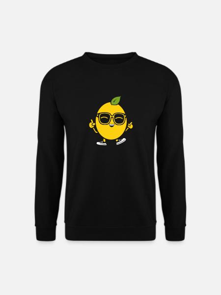 Lemon - Unisex Sweatshirt - black