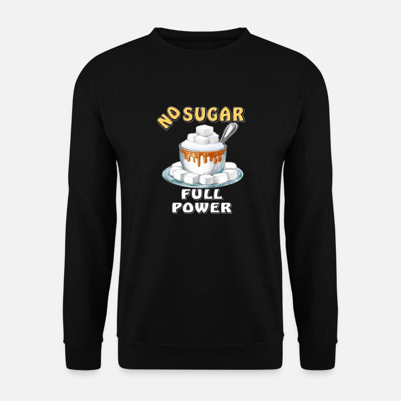 ZUCKER NO SUGAR FULL POWER - Unisex Sweatshirt - black