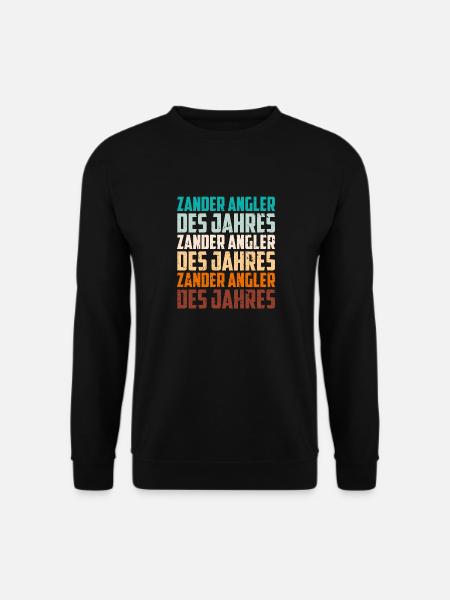 ZANDER ANGLER DES JAHRES ZANDER ANGLER DES JAHRES - Unisex Pullover - Schwarz