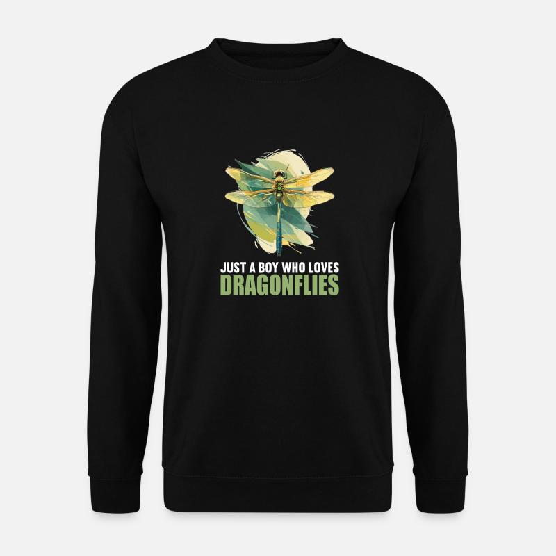 Dragonflies Dragonfly - Unisex Sweatshirt - black