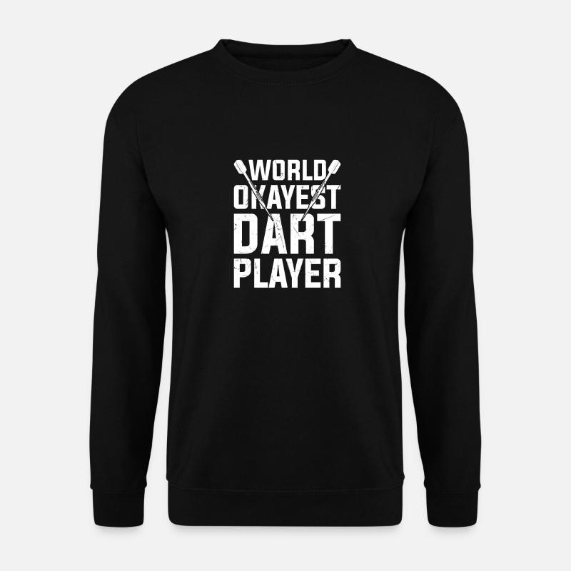 Darts Player 180 Dart - Unisex Sweatshirt - black