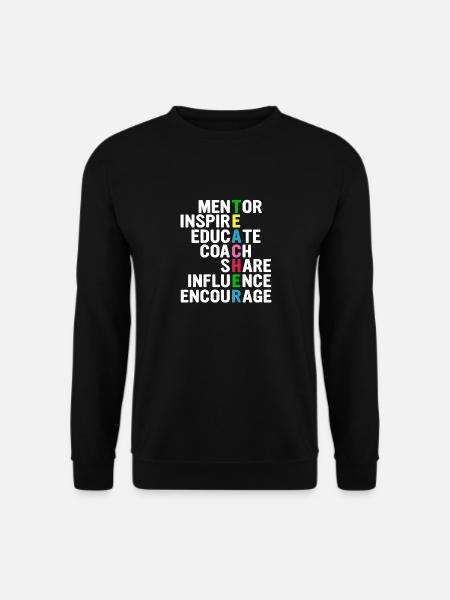 Enseignant - Sweat-shirt Unisexe - noir